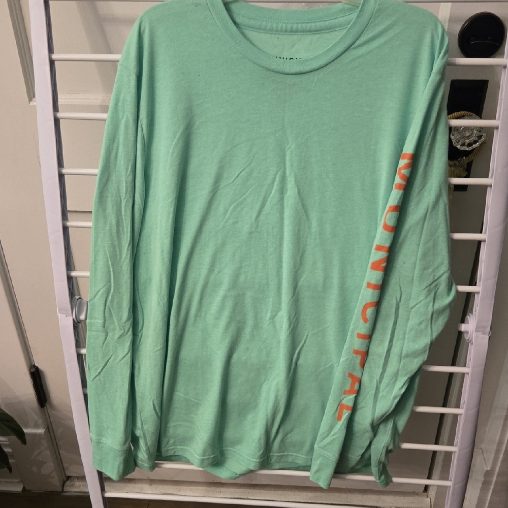 Mint Green Long Sleeve Tee